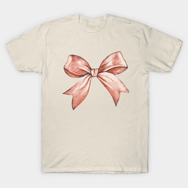 Pretty Bow T-Shirt by LifeTime Design